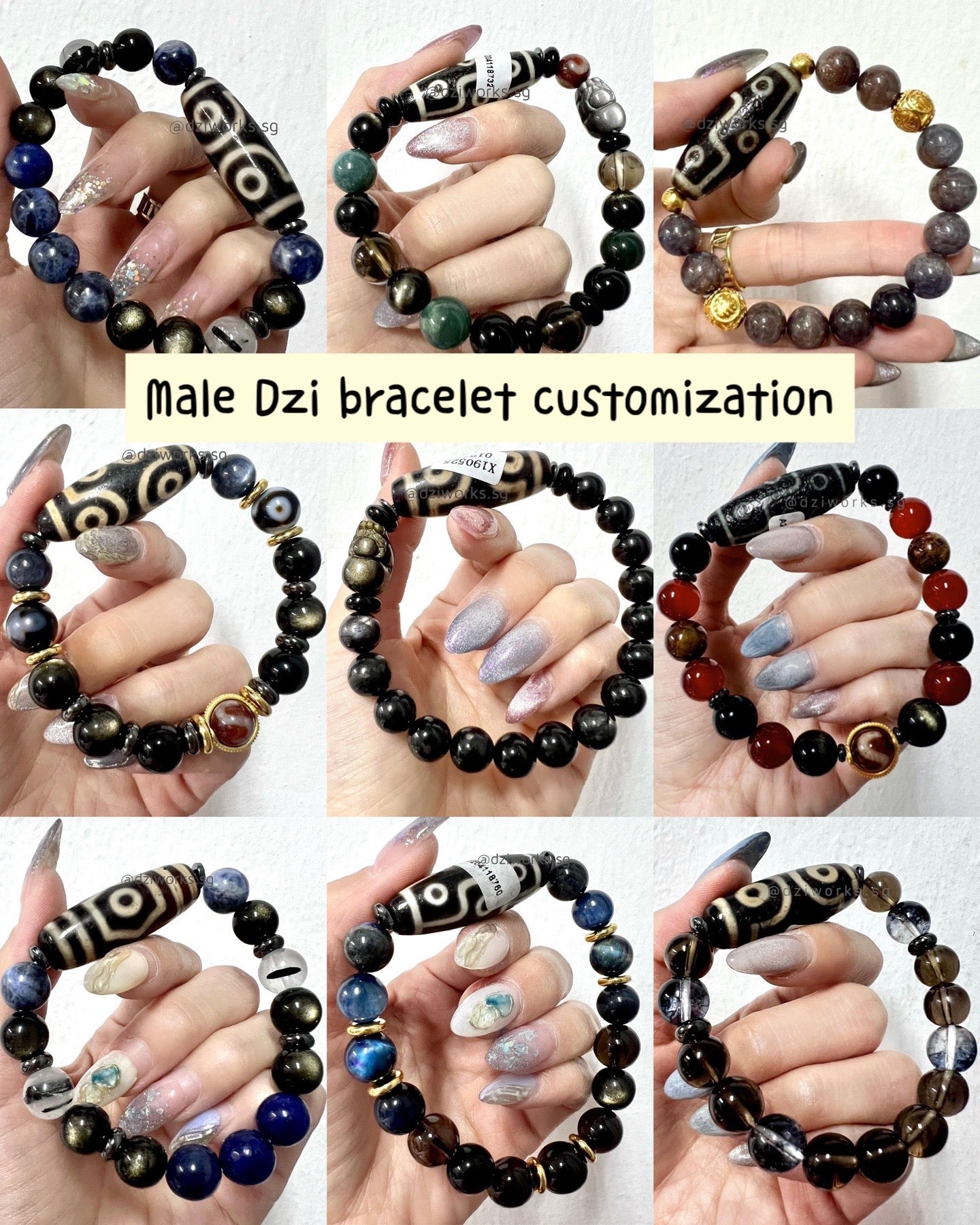 Dzi Classic Unisex Bracelet Customization