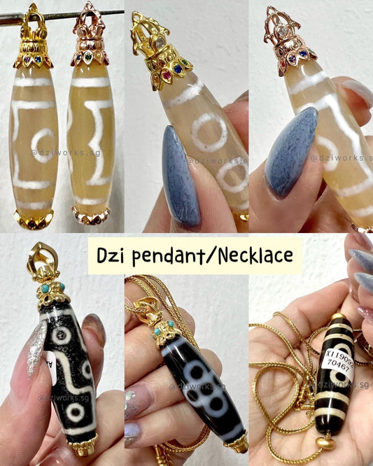 Dzi Pendant Customization